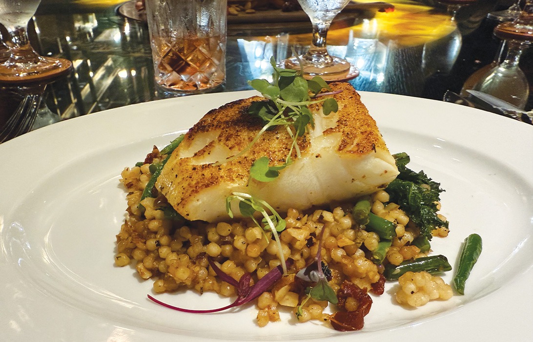 Black seabass at Cache