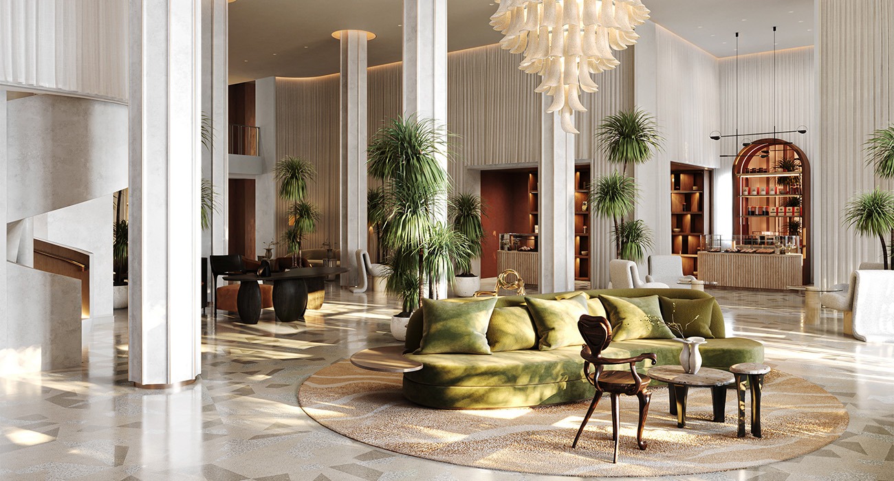 Delano Miami Beach lobby