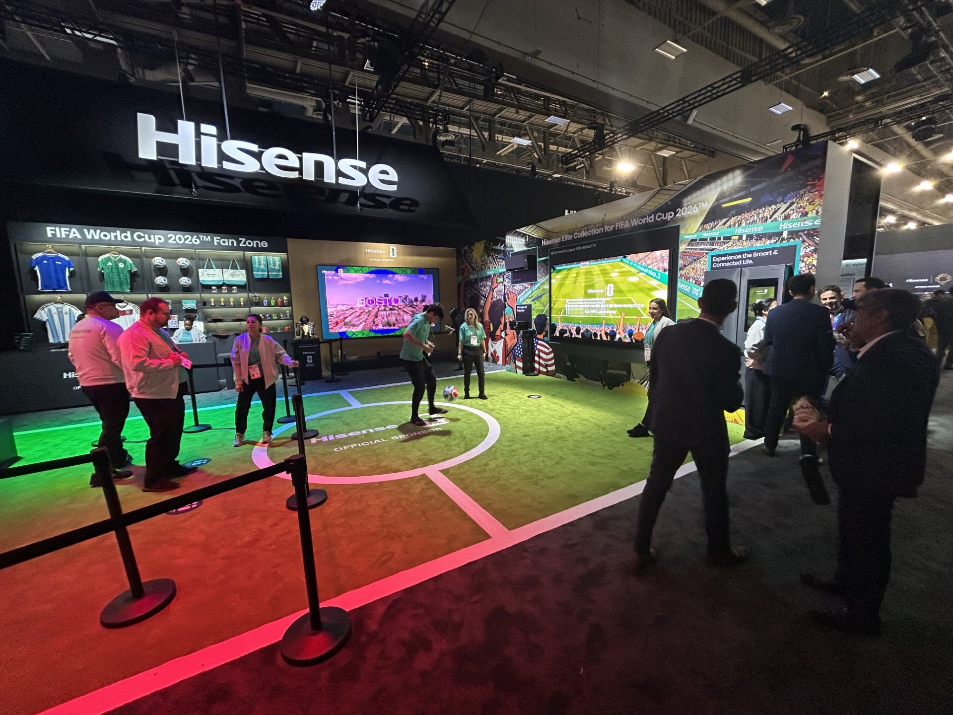 Hisense soccer activation