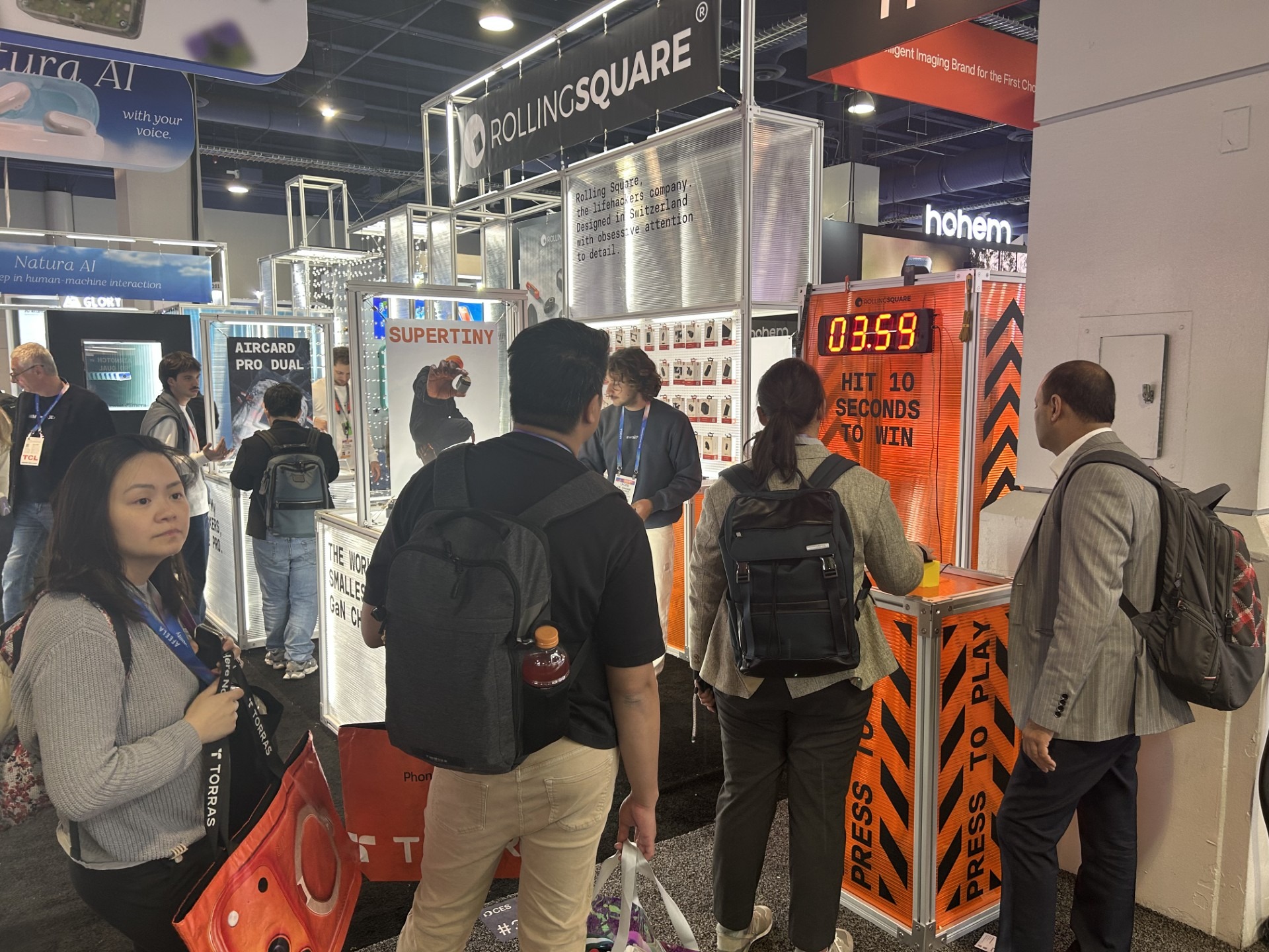 Rolling Square booth