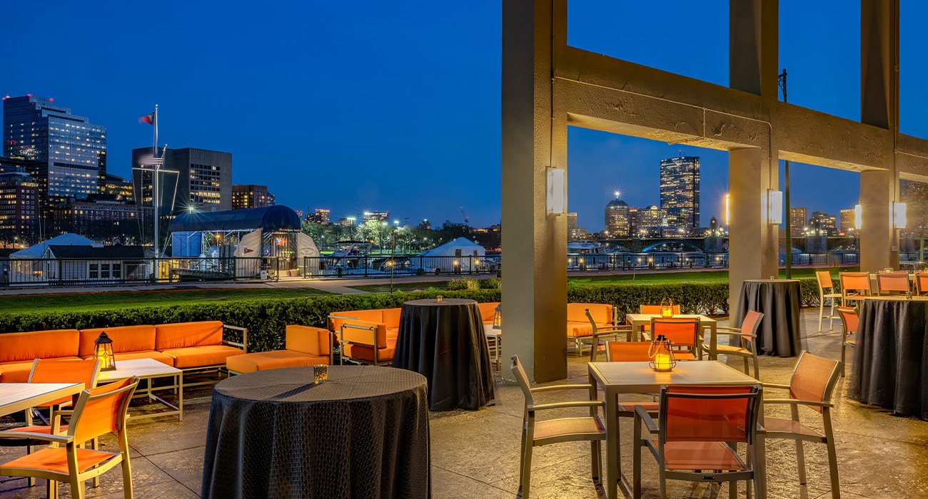 The Royal Sonesta Boston outdoor space