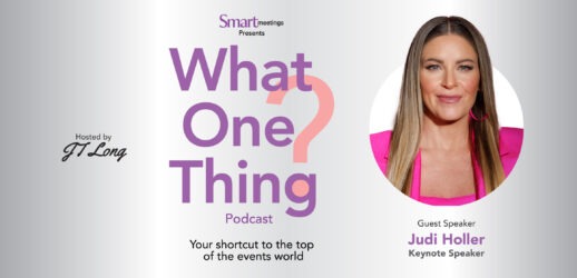 What One Thing logo and Judi Holler headshot