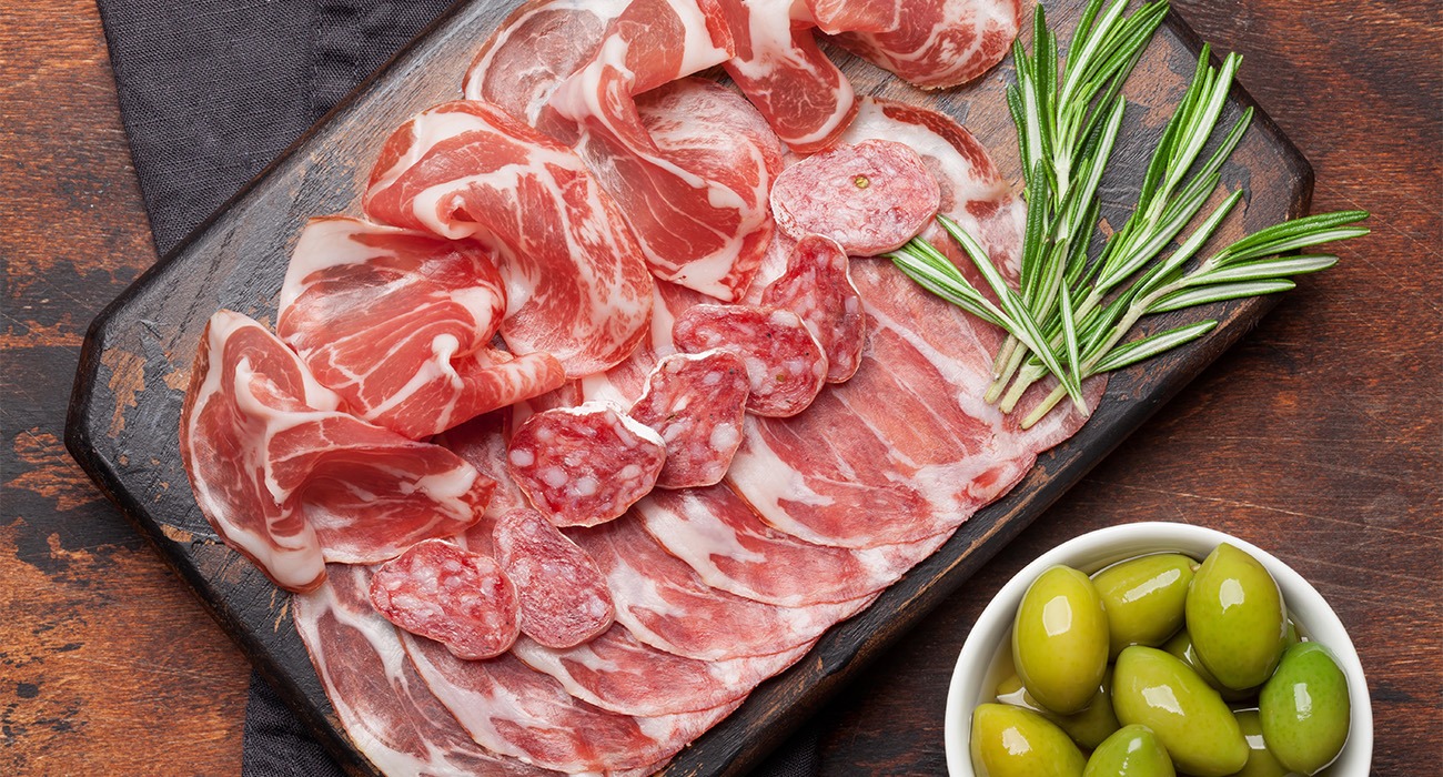 Paleo charcuterie board