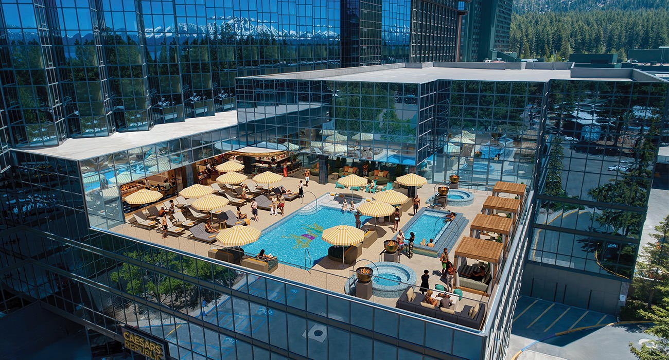 Caesars Republic Lake Tahoe pool