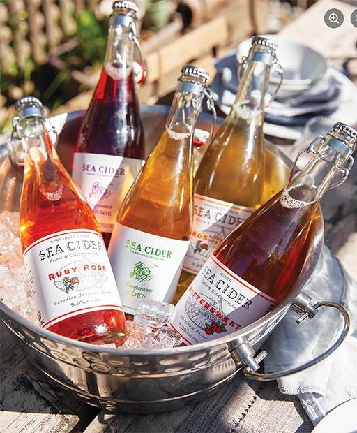 Drinks at Sea Cider Farm & Ciderhouse