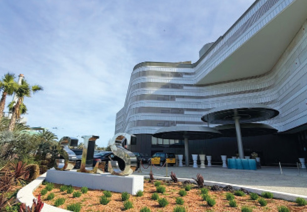 SLS Barcelona exterior