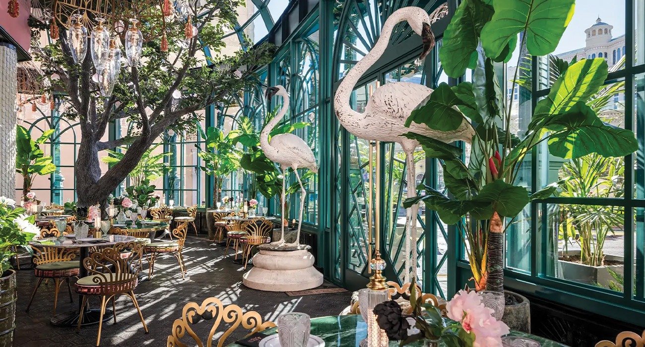 Pinky’s by Vanderpump at Flamingo Las Vegas interior