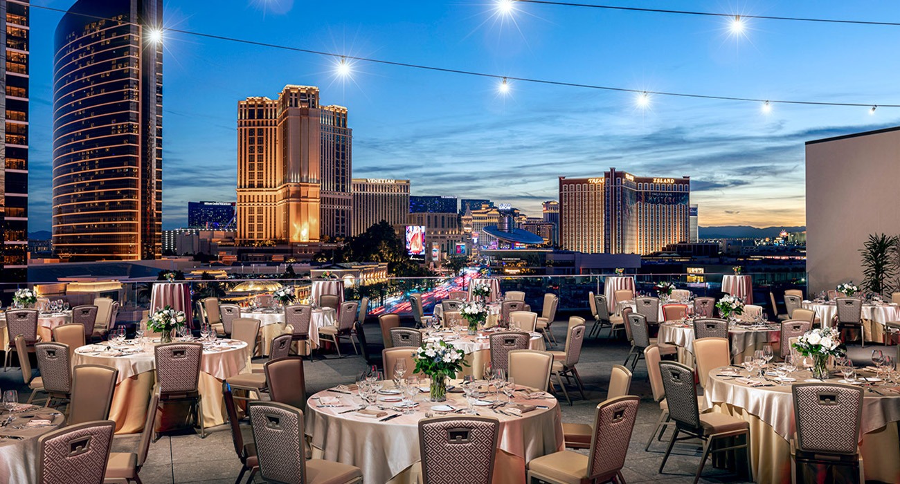 Resorts World Las Vegas rooftop view