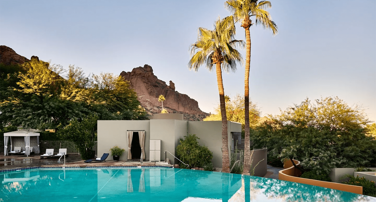 Hotel pool at Sanctuary Camelback Mountain Resort & Spa