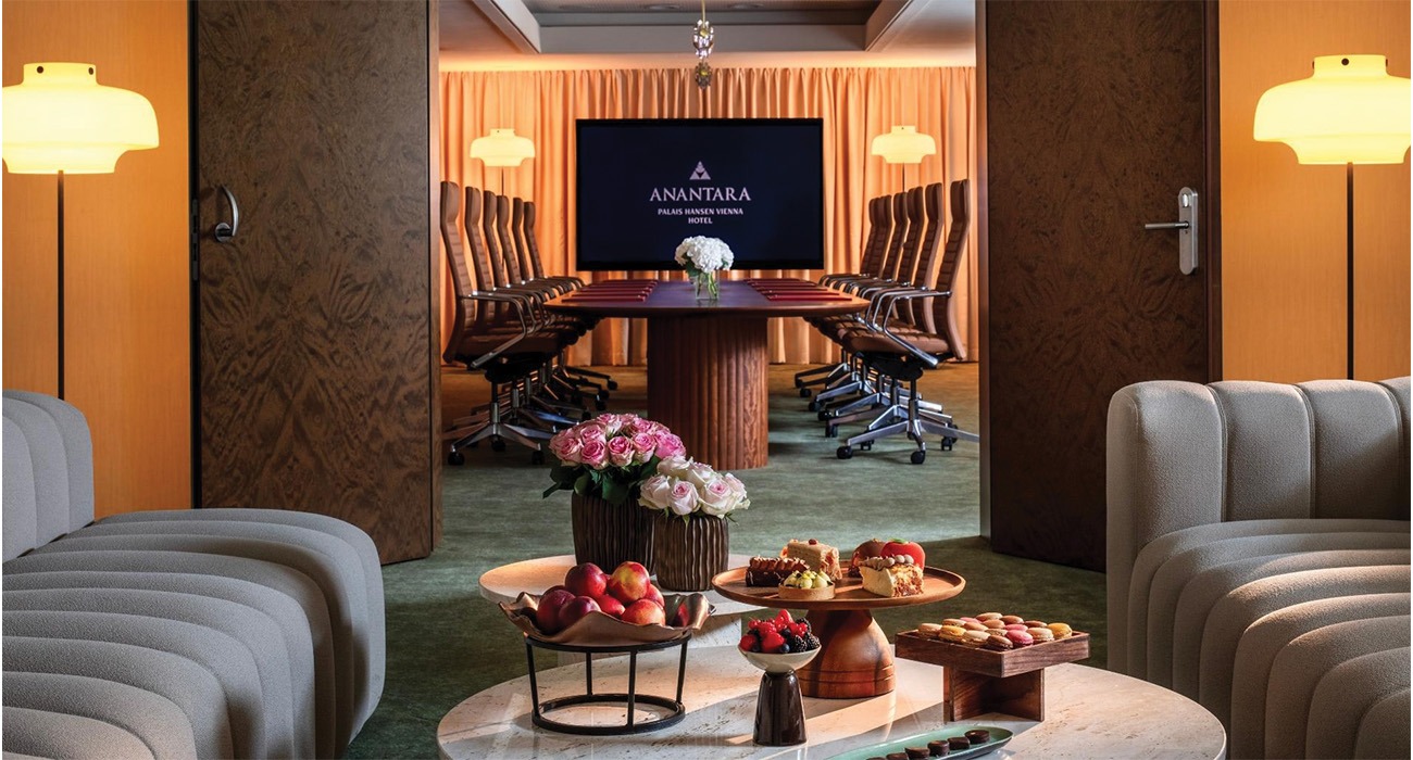 Exectuive boardroom at Anantara Palais Hansen Vienna