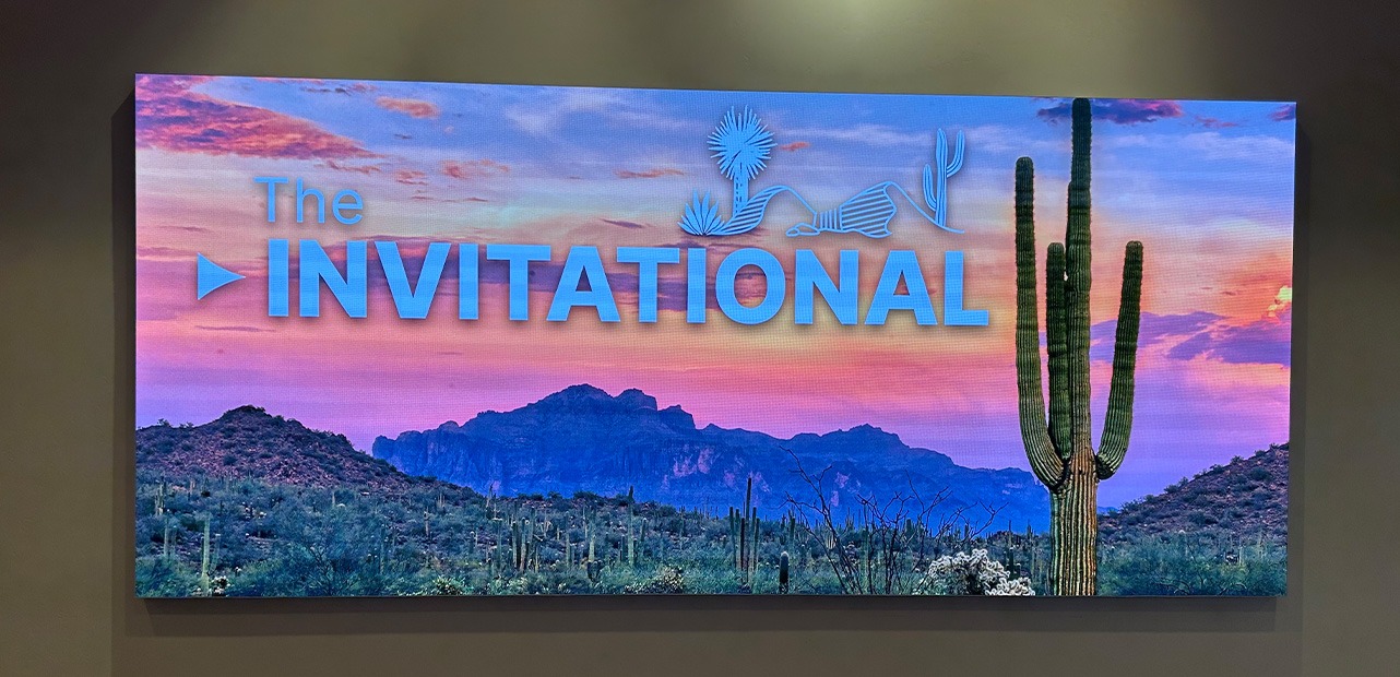IRF Invitational signage