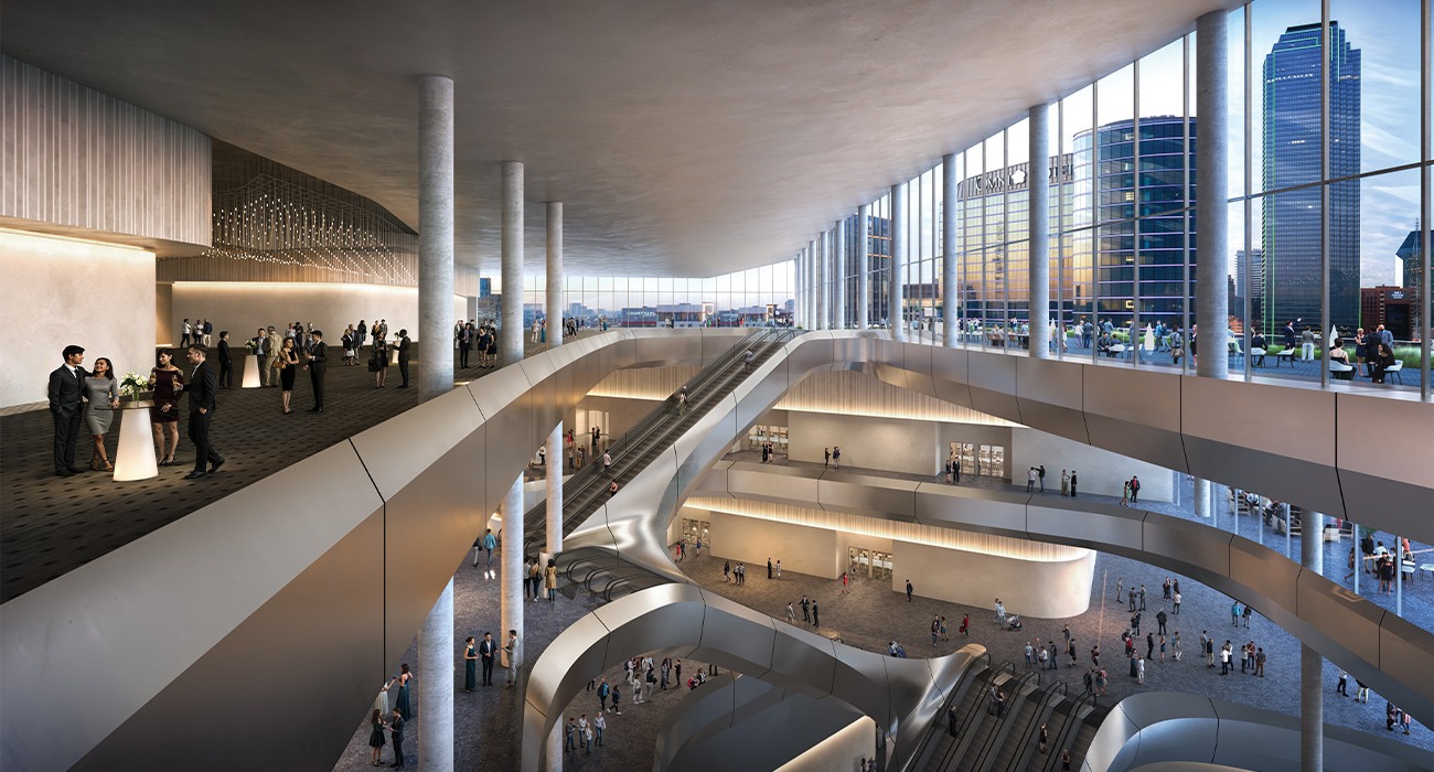 Kay Bailey Hutchison Convention Center interior