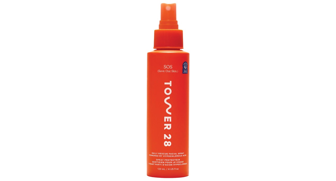 Orange spray bottle