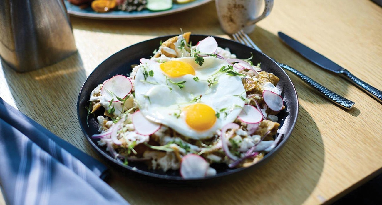 Eggs and potatoes