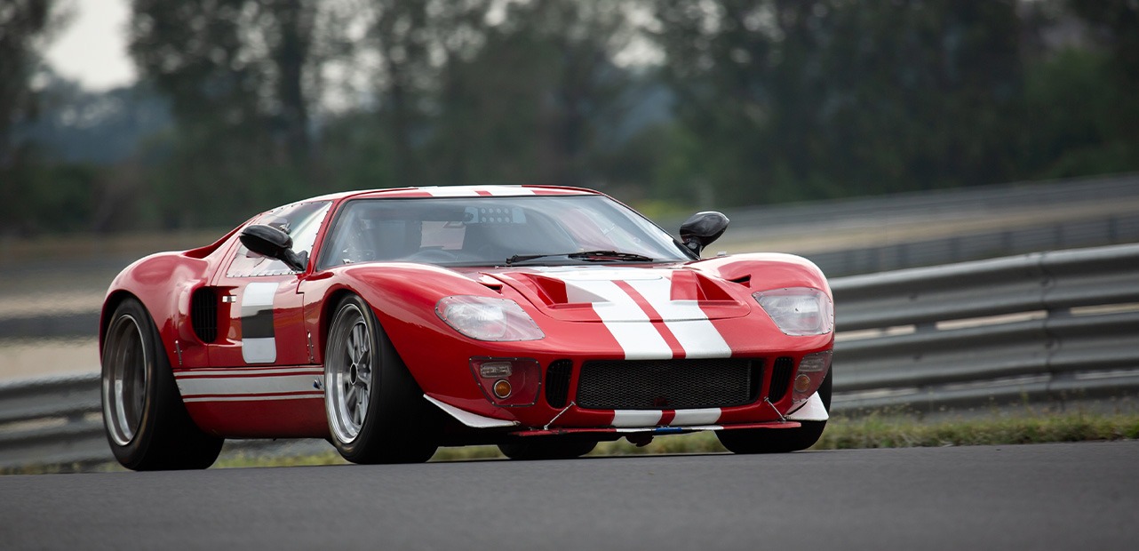 Classic Red Racecar