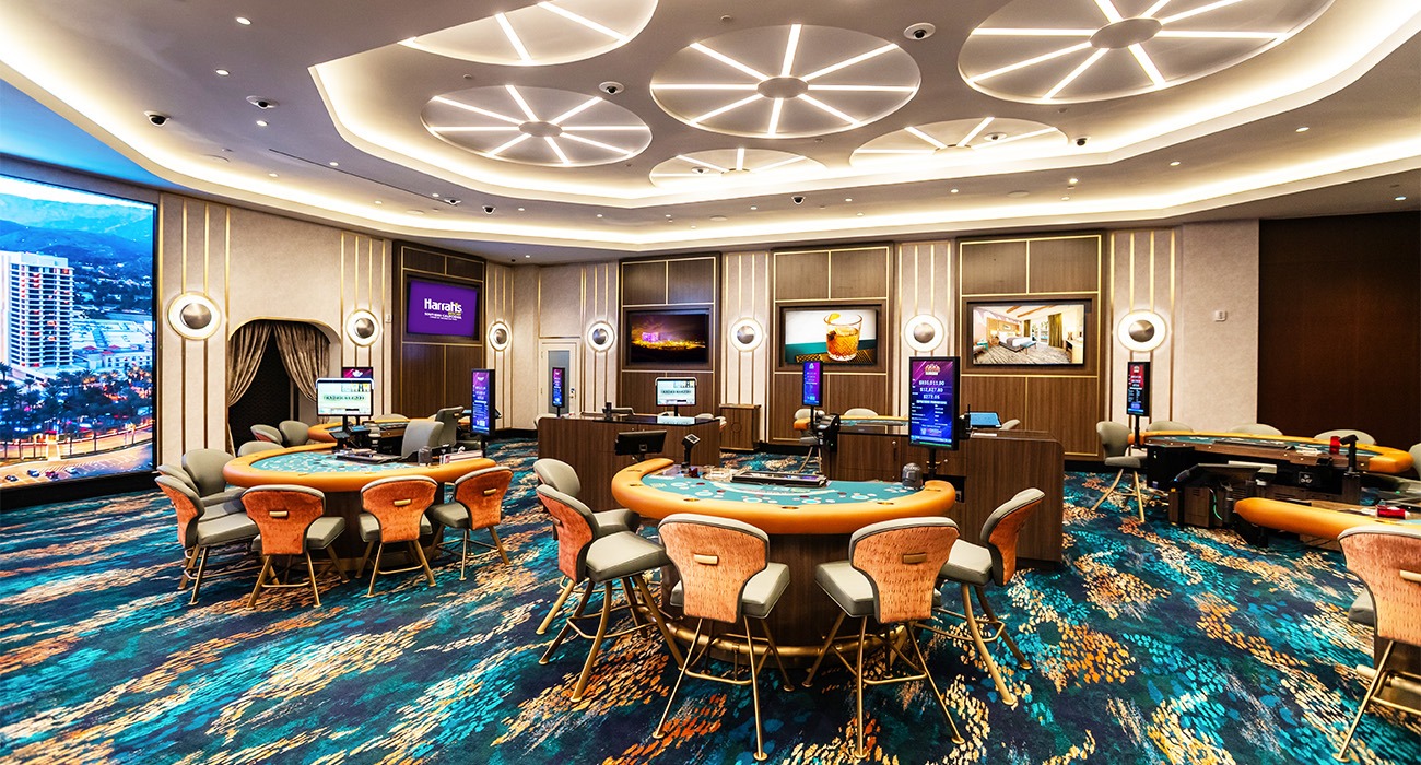 High Limits table at Harrah’s Resort Southern California