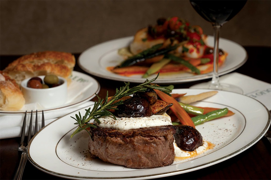 Steak at Hilton Garden Inn