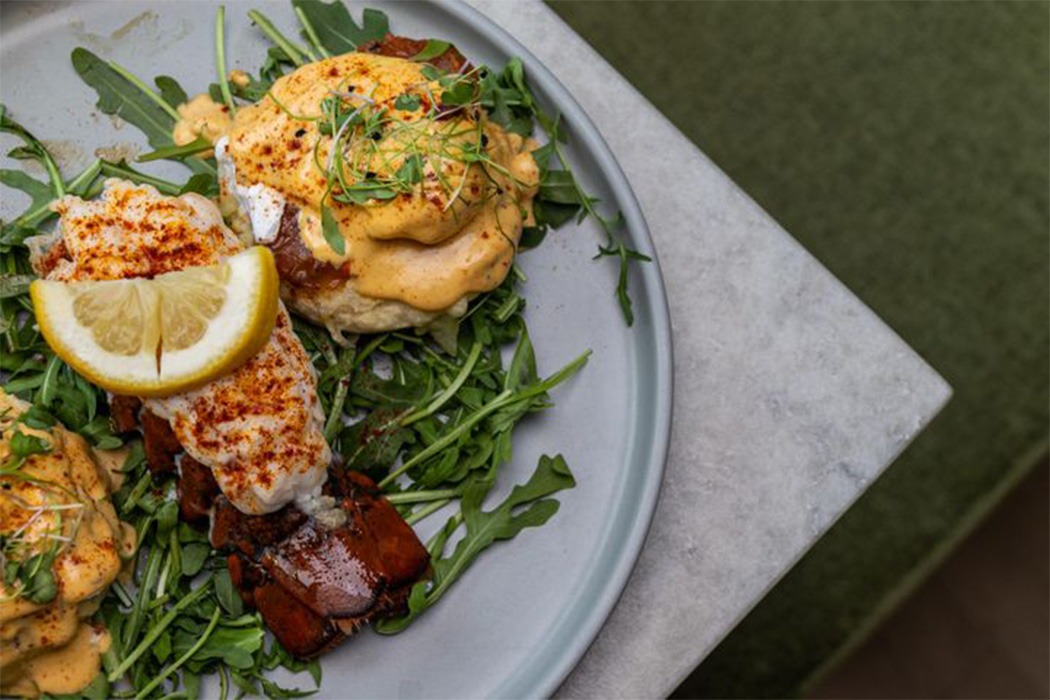 House of Brunch Lobster Benedict