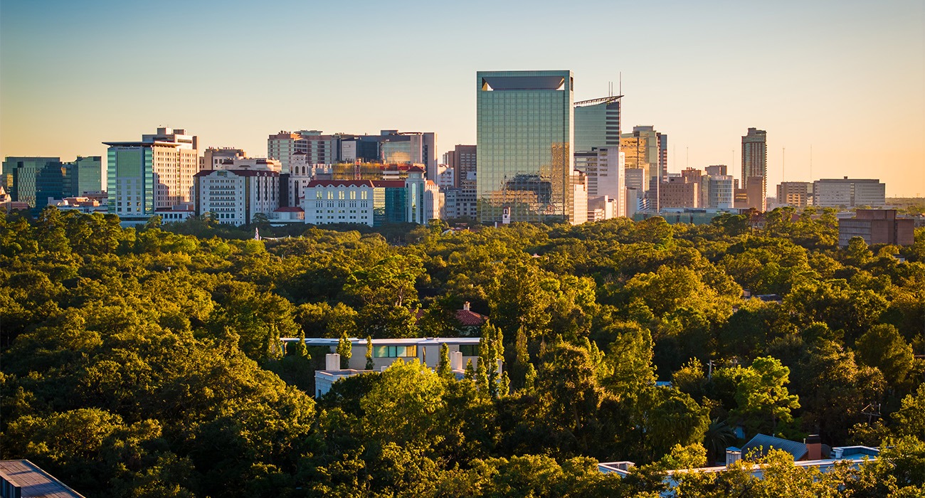 Houston city skyline