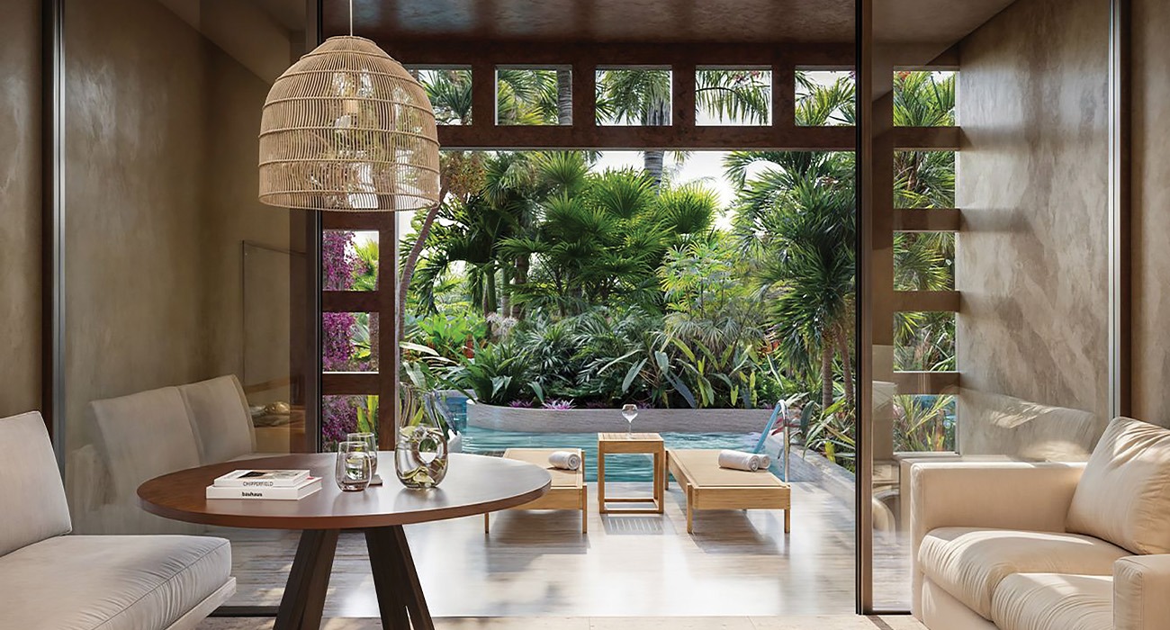 Pool and guest room at The Westin Playa Vallarta