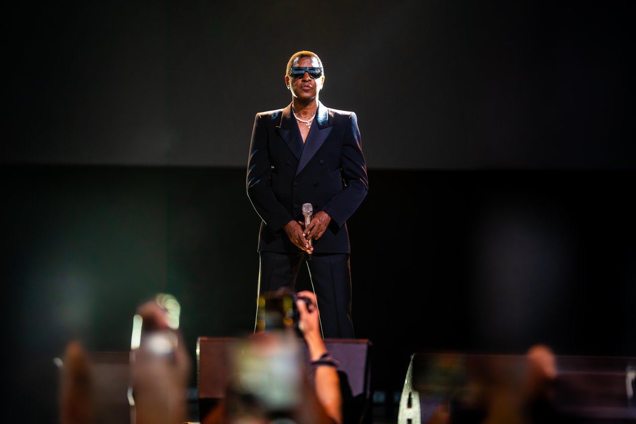 Babyface on stage