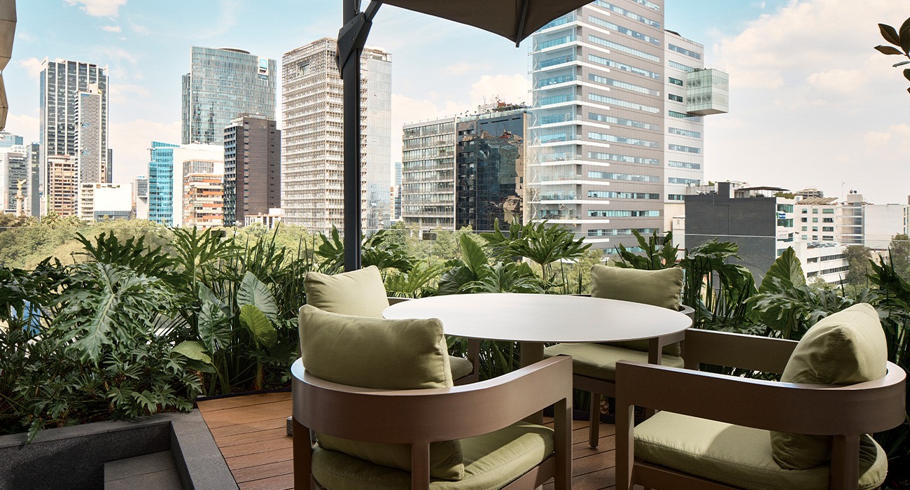 Outdoor patio space