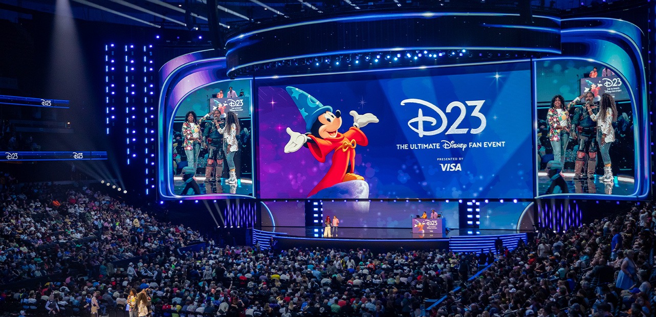 D23 event inside large theater