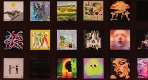 A collection of album covers from various artists