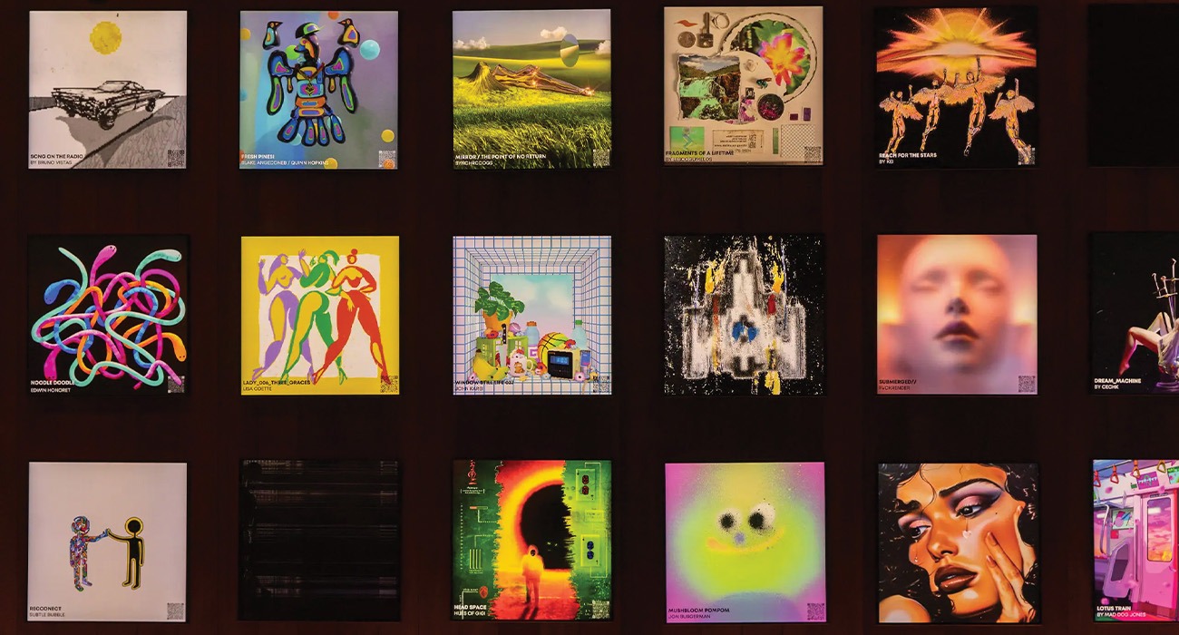 A collection of album covers from various artists