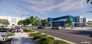 Rendering of Henderson Sport & Social exterior