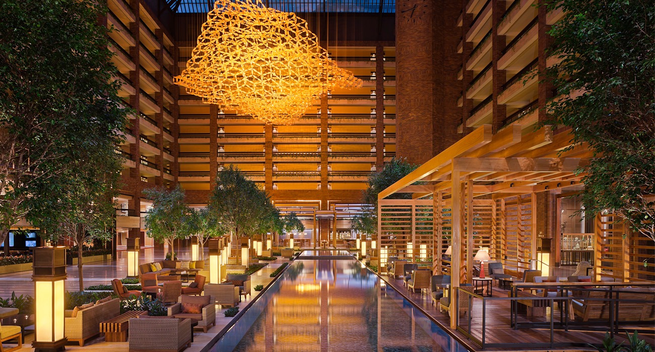Hotel lobby