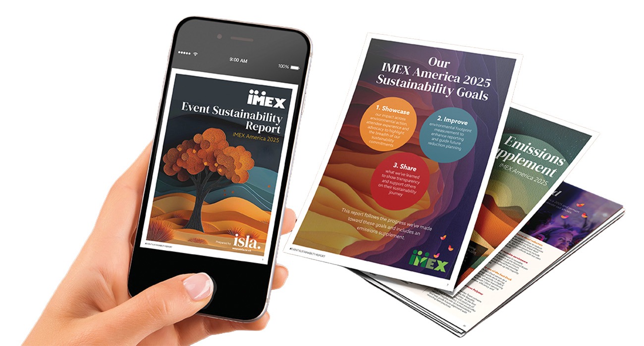 Smart phone and brochures