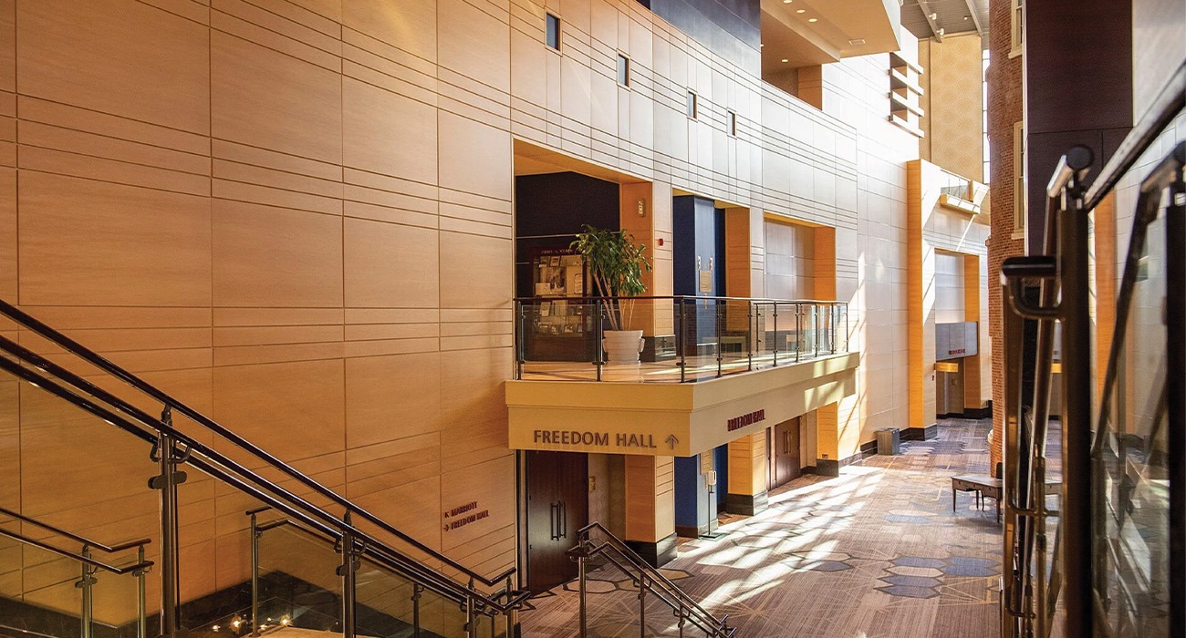 Lancaster County Convention Center interior