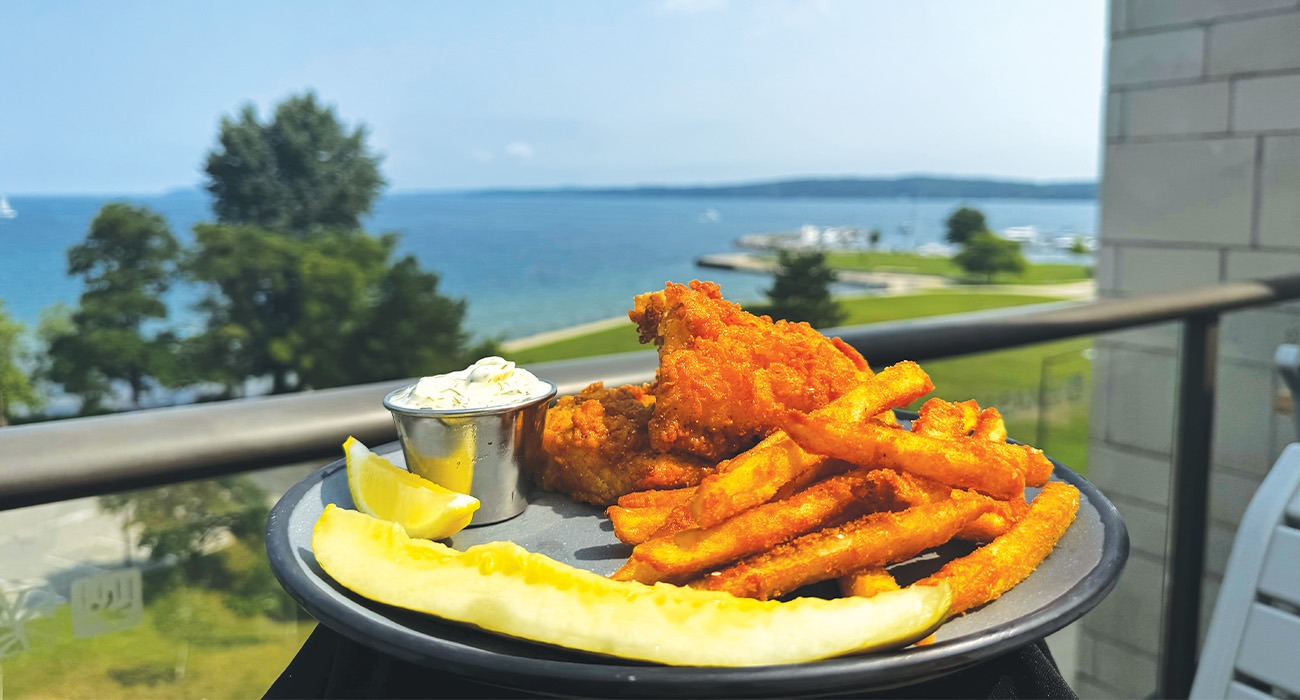 Fried fish and chips