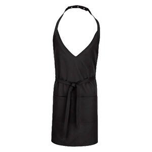 Black apron
