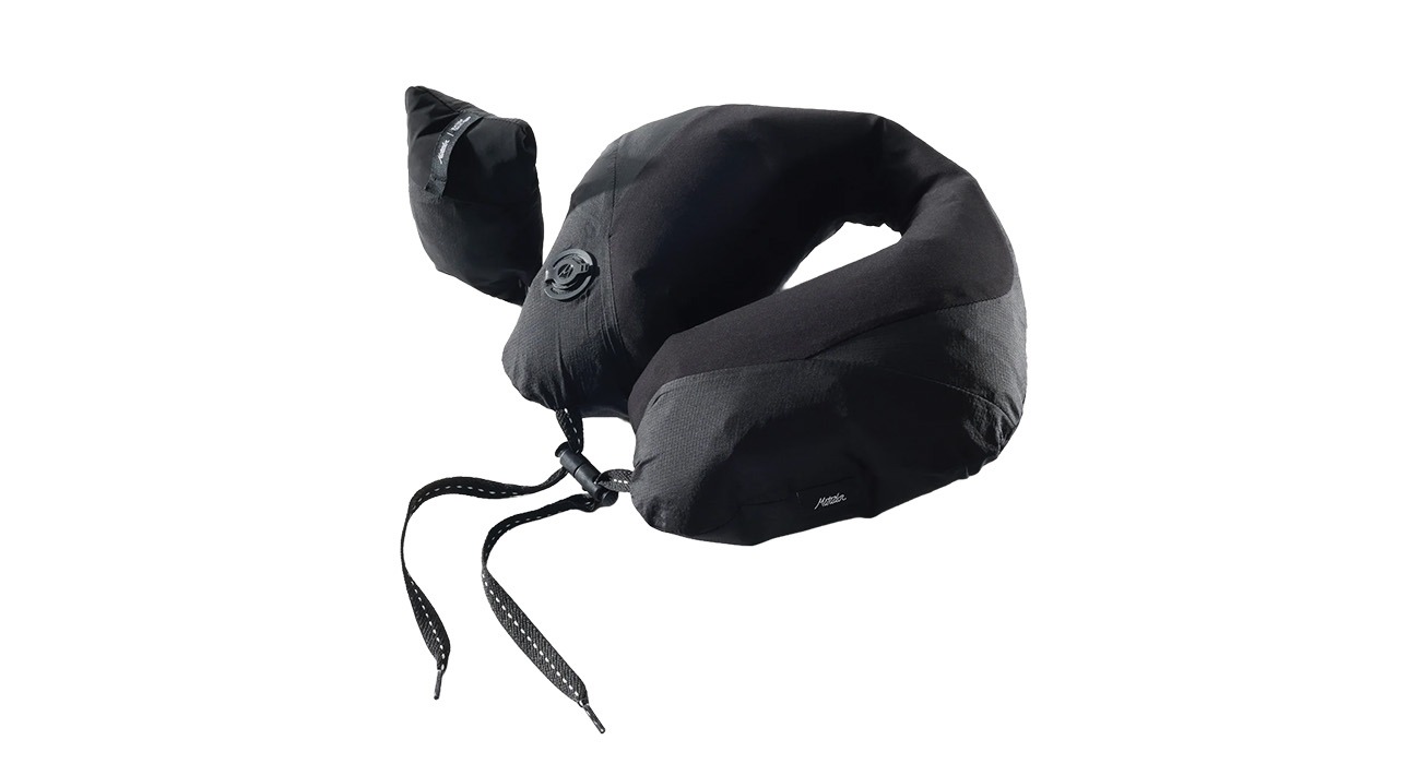 Black neck pillow