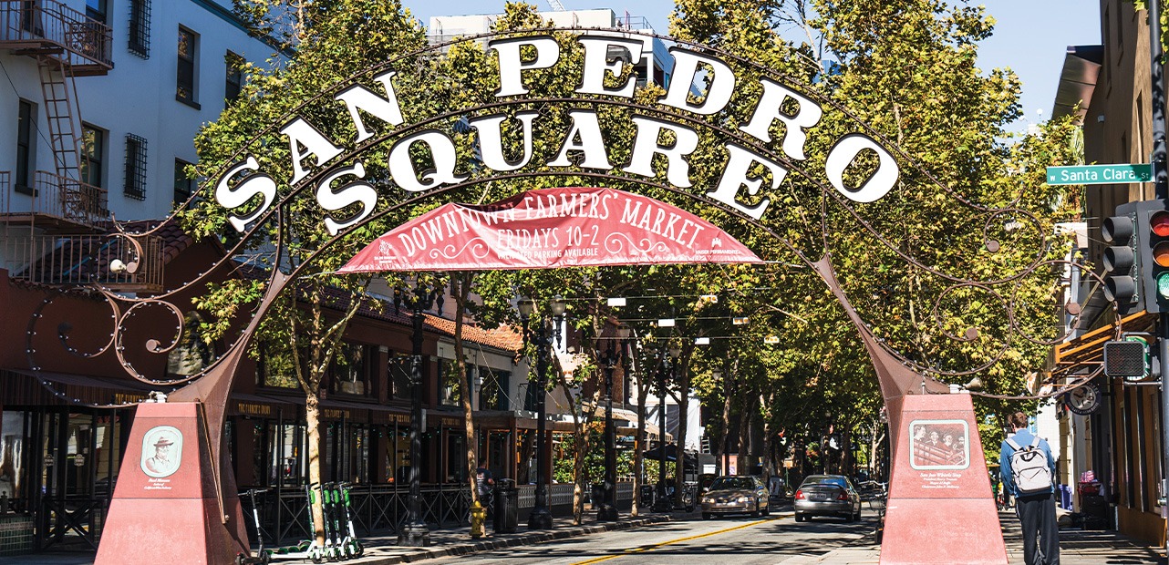 Entrance to San Pedro Square Market