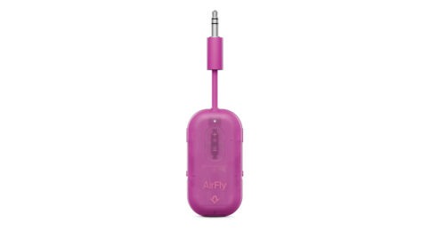Small pink bluetooth system