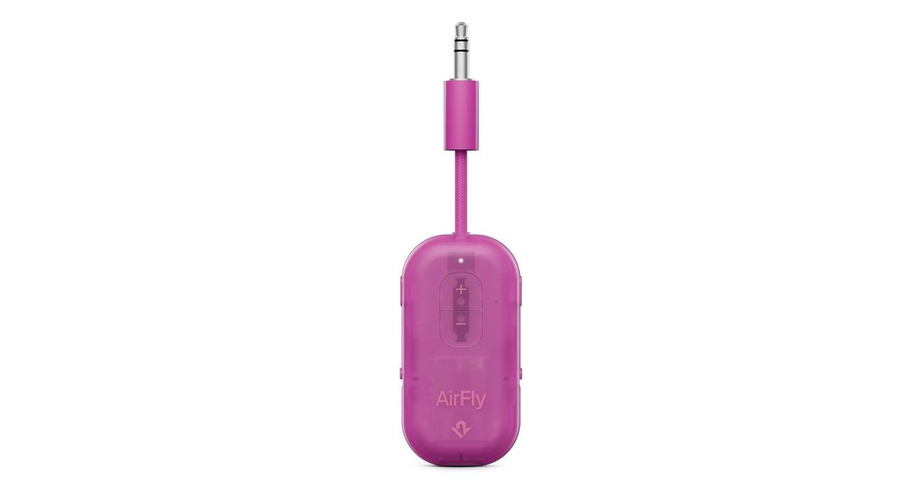 Small pink bluetooth system