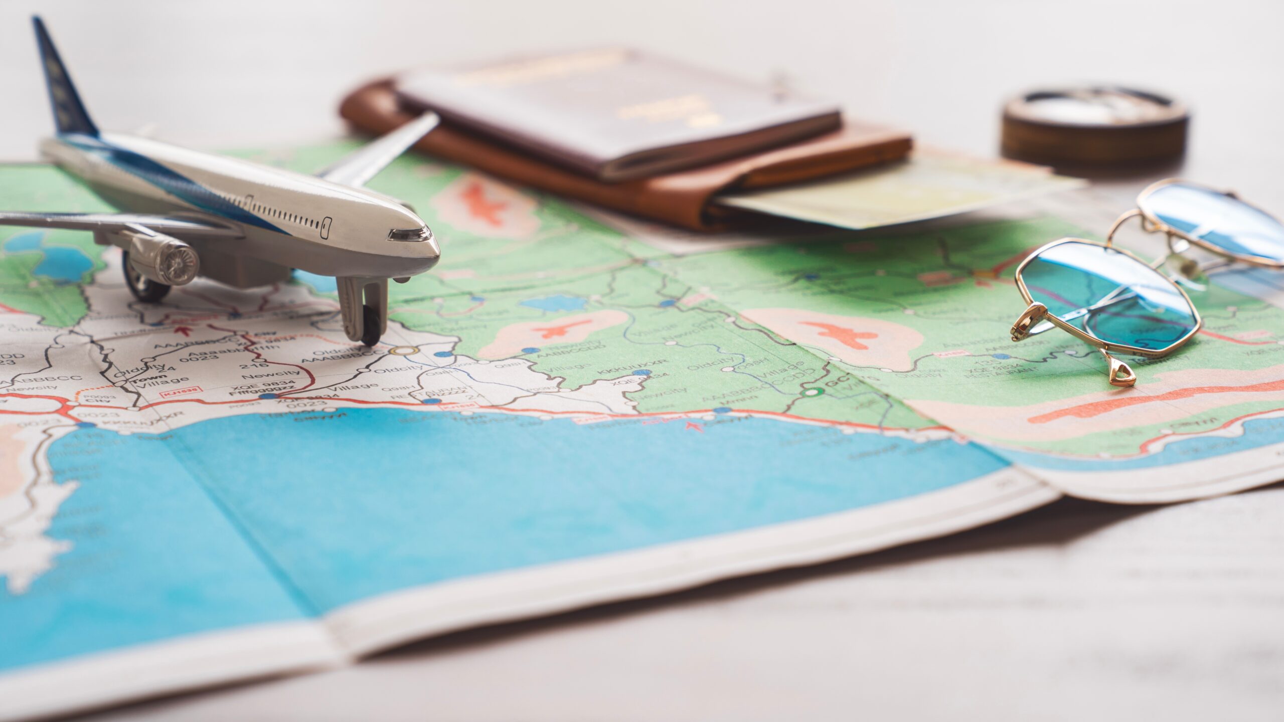 map with passport