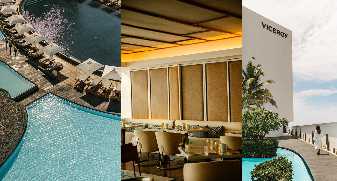 Three images of Viceroy Los Cabos property