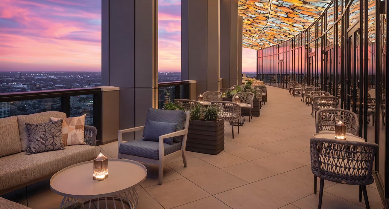 Interior space at The Monarch San Antonio, Curio Collection by Hilton