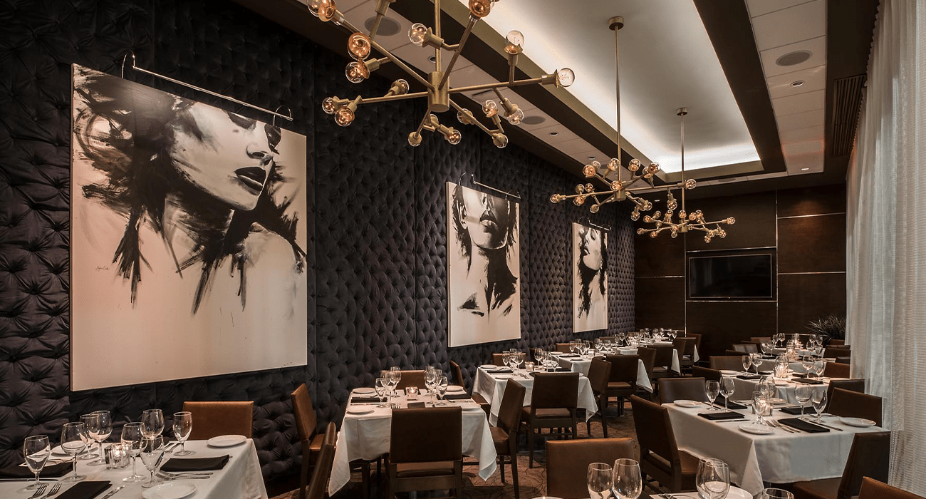 Ocean Prime restaurant interior