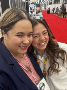 Two women in photo