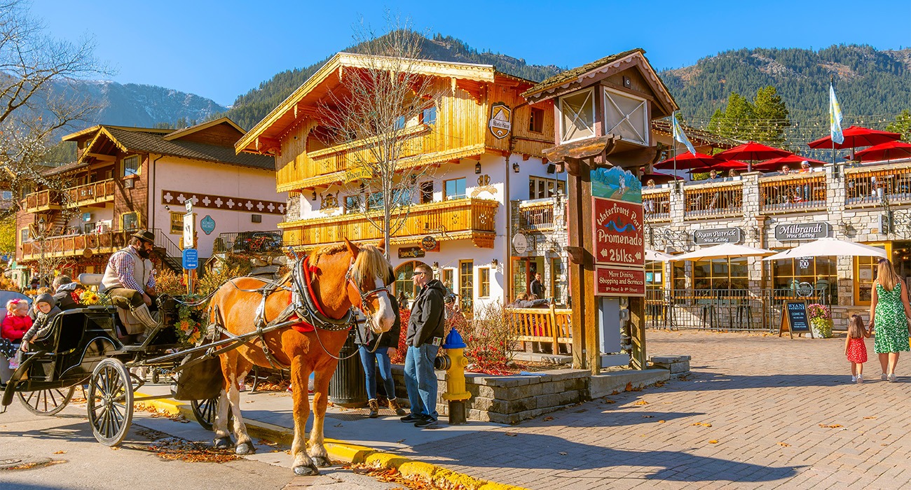 House and horse carriage