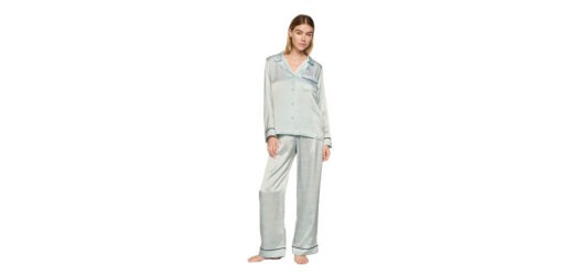 Woman in pajamas