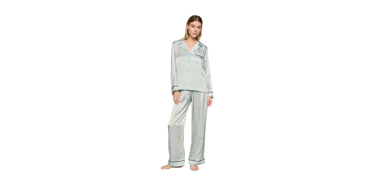 Woman in pajamas