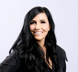 Woman smiling