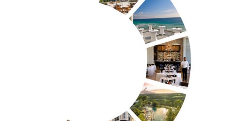 Several images on indoor hotel spaces